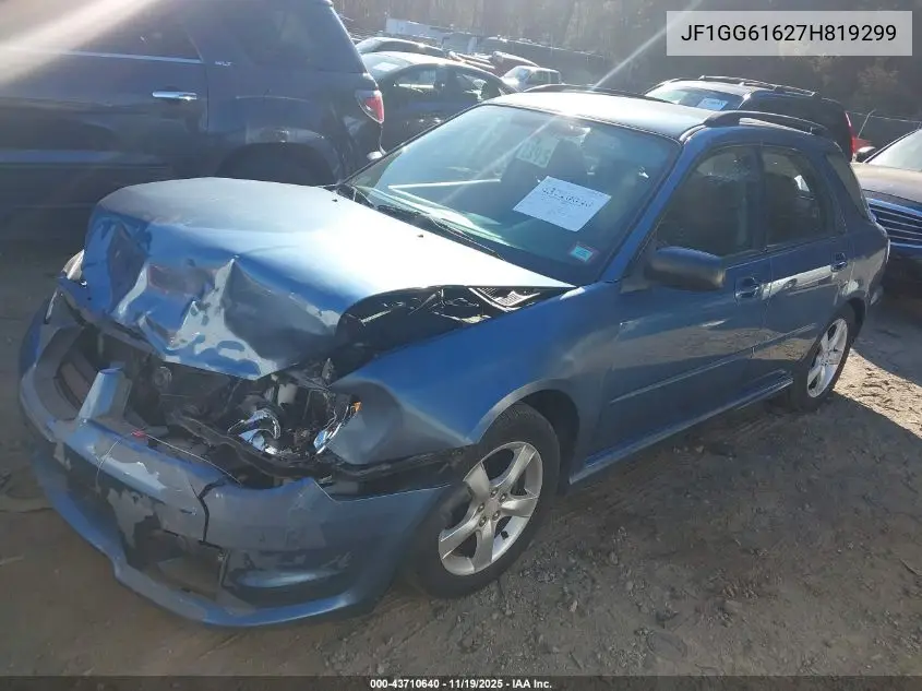 JF1GG61627H819299 2007 Subaru Impreza 2.5I