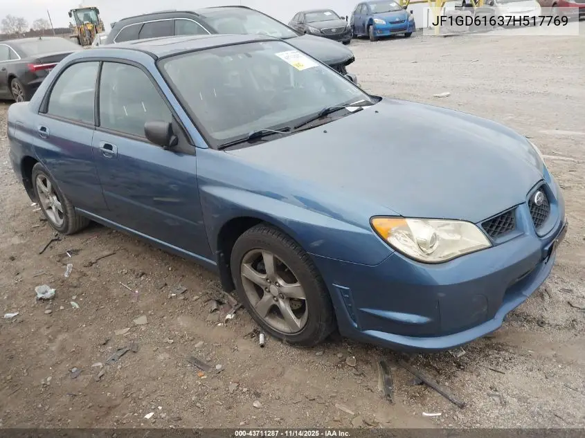 JF1GD61637H517769 2007 Subaru Impreza 2.5I