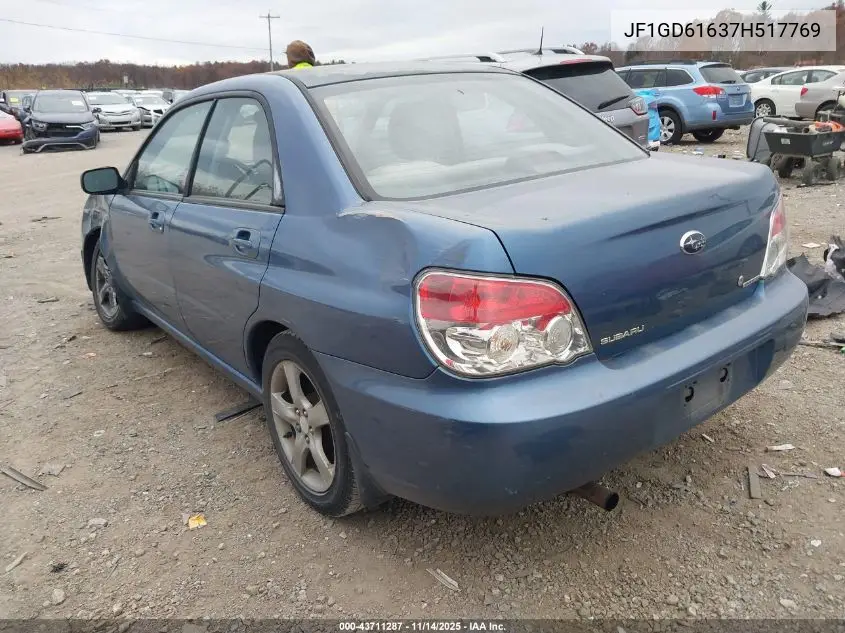 JF1GD61637H517769 2007 Subaru Impreza 2.5I