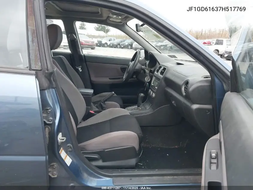 JF1GD61637H517769 2007 Subaru Impreza 2.5I