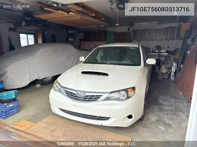JF1GE75608G513716 2008 Subaru Impreza Wrx Premium