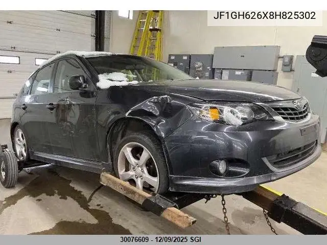 JF1GH626X8H825302 2008 Subaru Impreza 2.5I