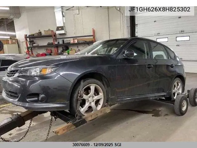 JF1GH626X8H825302 2008 Subaru Impreza 2.5I