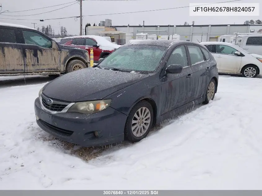 JF1GH62678H824057 2008 Subaru Impreza 2.5I