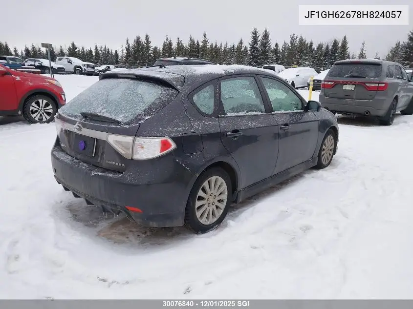 JF1GH62678H824057 2008 Subaru Impreza 2.5I