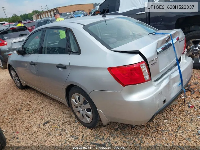 JF1GE61628H520337 2008 Subaru Impreza 2.5I