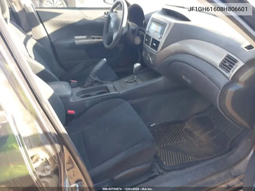 JF1GH61608H806601 2008 Subaru Impreza 2.5I
