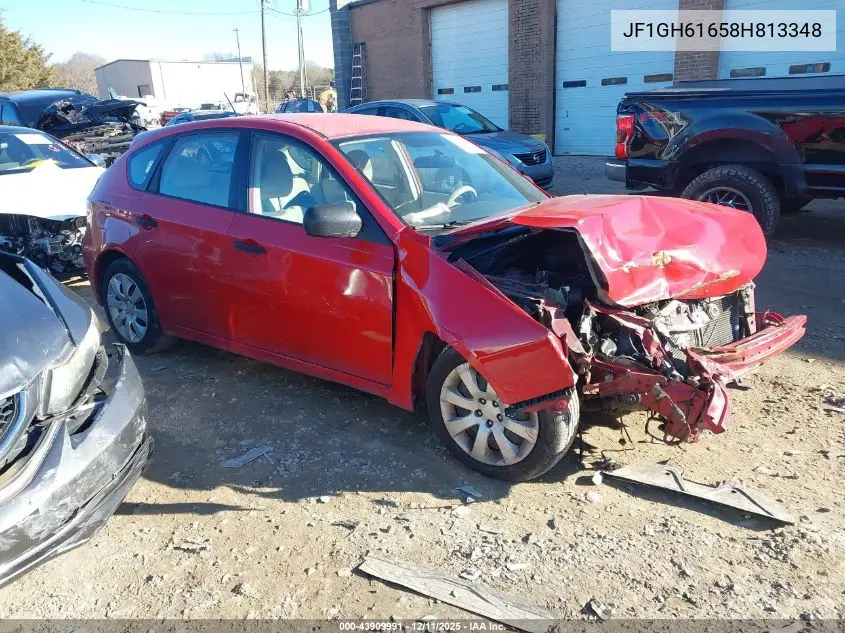 JF1GH61658H813348 2008 Subaru Impreza 2.5I