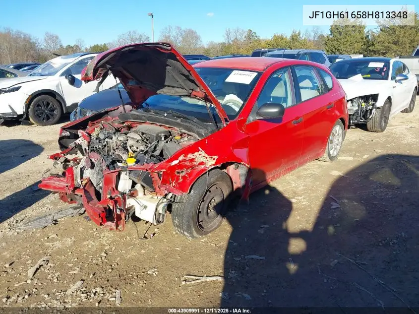 JF1GH61658H813348 2008 Subaru Impreza 2.5I