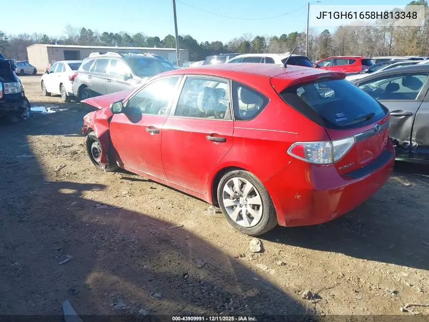 JF1GH61658H813348 2008 Subaru Impreza 2.5I