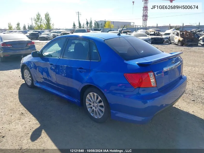 JF1GE62689H500674 2009 Subaru Impreza