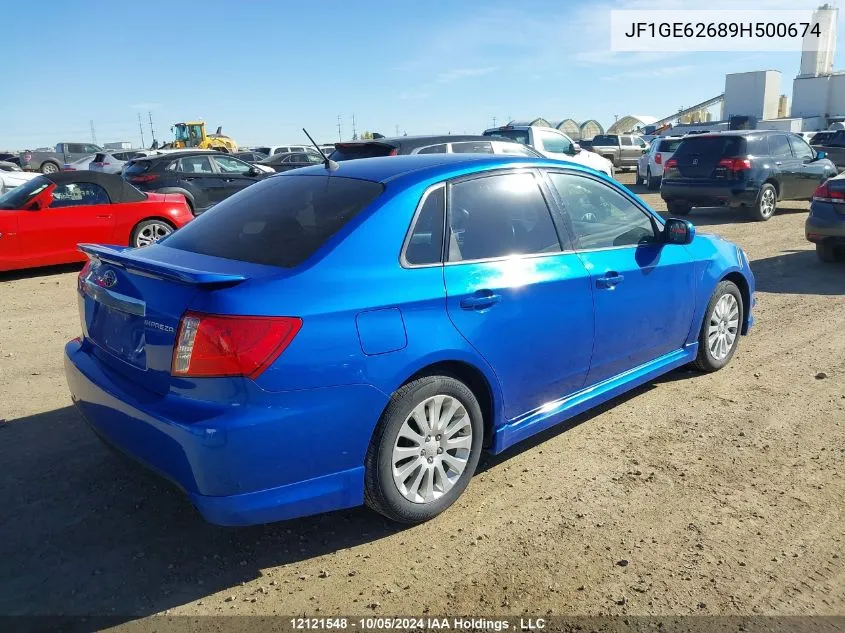 JF1GE62689H500674 2009 Subaru Impreza