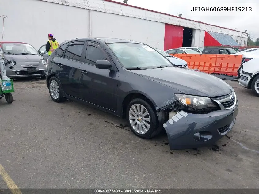 JF1GH60689H819213 2009 Subaru Impreza 2.5I