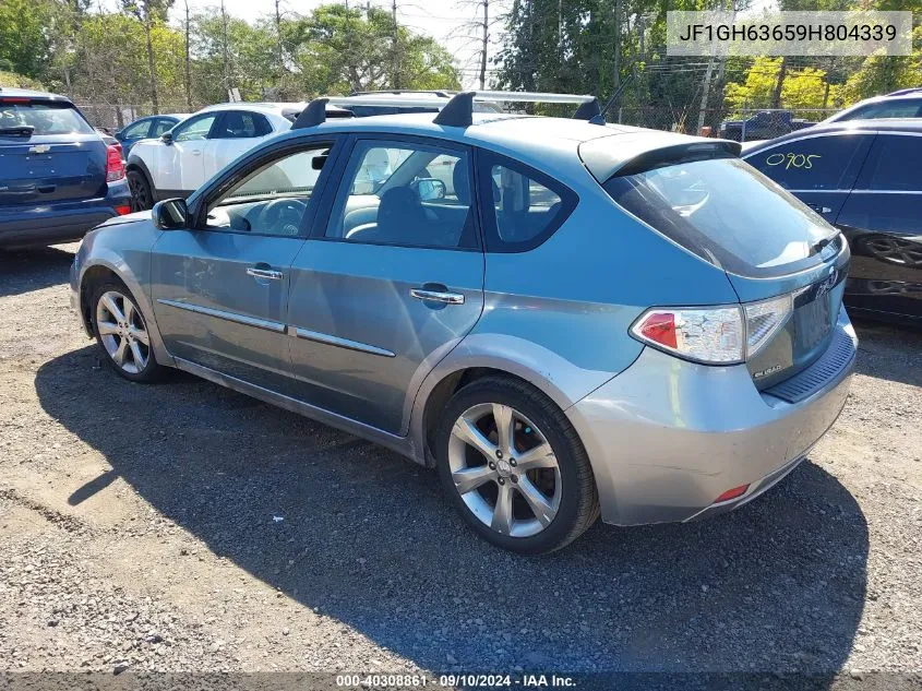 2009 Subaru Impreza Outback Sport Outback Sport VIN: JF1GH63659H804339 Lot: 40308861