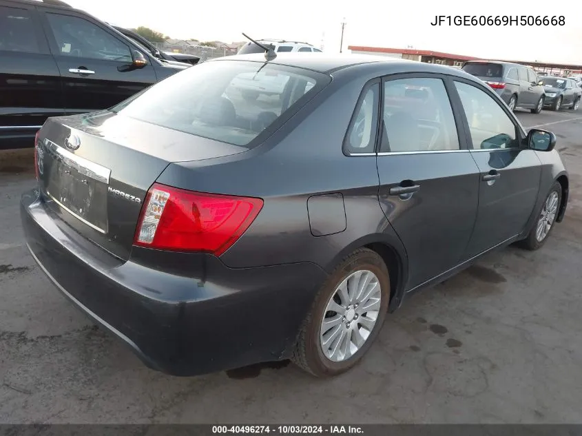 JF1GE60669H506668 2009 Subaru Impreza 2.5I