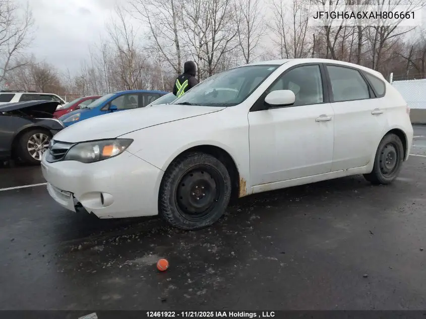JF1GH6A6XAH806661 2010 Subaru Impreza 2.5I