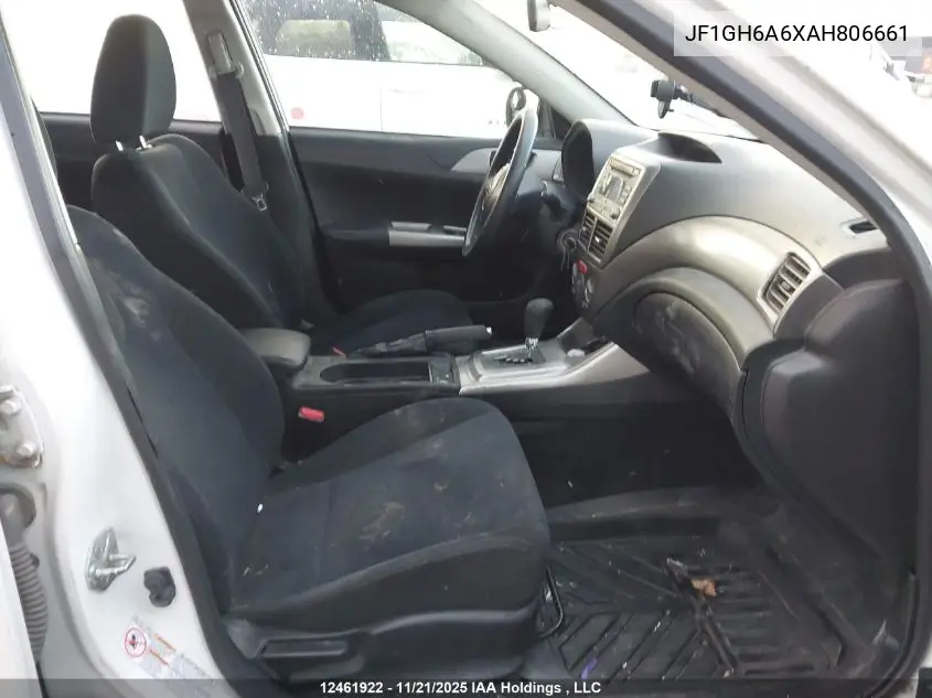 JF1GH6A6XAH806661 2010 Subaru Impreza 2.5I