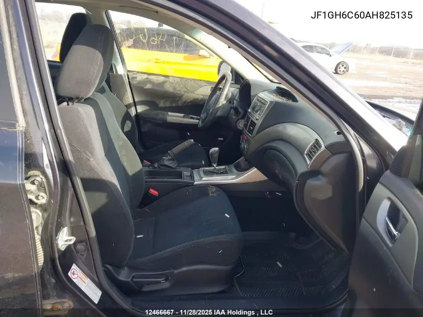 JF1GH6C60AH825135 2010 Subaru Impreza