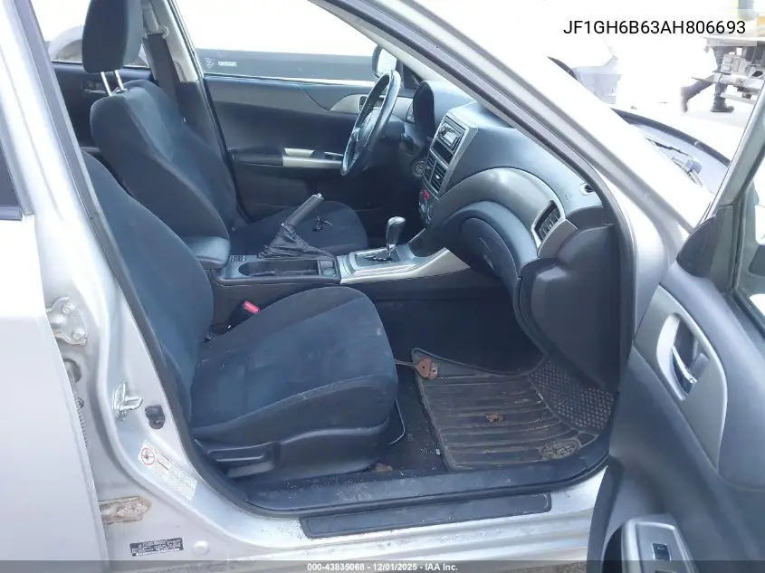 JF1GH6B63AH806693 2010 Subaru Impreza 2.5I Premium