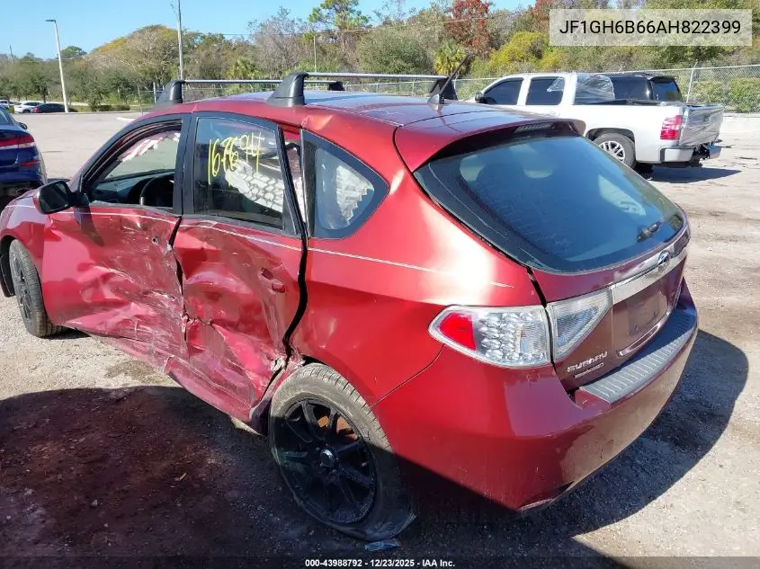 JF1GH6B66AH822399 2010 Subaru Impreza 2.5I Premium