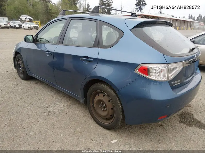 JF1GH6A64AH828672 2010 Subaru Impreza 2.5I