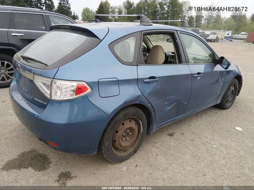 JF1GH6A64AH828672 2010 Subaru Impreza 2.5I