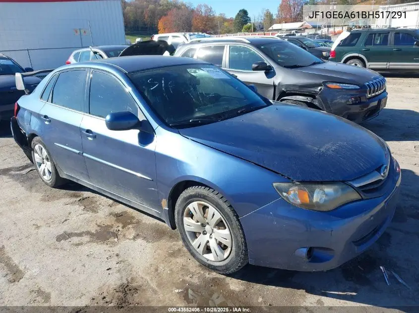 JF1GE6A61BH517291 2011 Subaru Impreza 2.5I