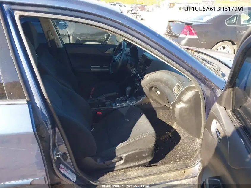 JF1GE6A61BH517291 2011 Subaru Impreza 2.5I
