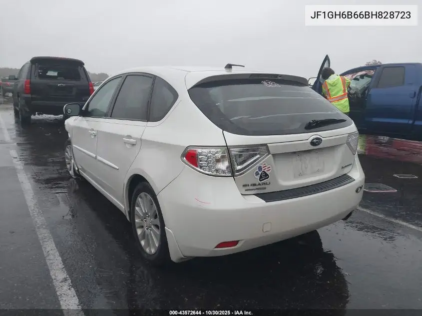 JF1GH6B66BH828723 2011 Subaru Impreza 2.5I Premium