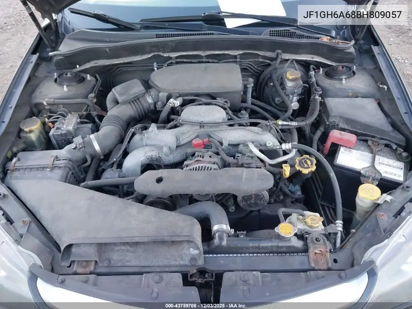 JF1GH6A68BH809057 2011 Subaru Impreza 2.5I