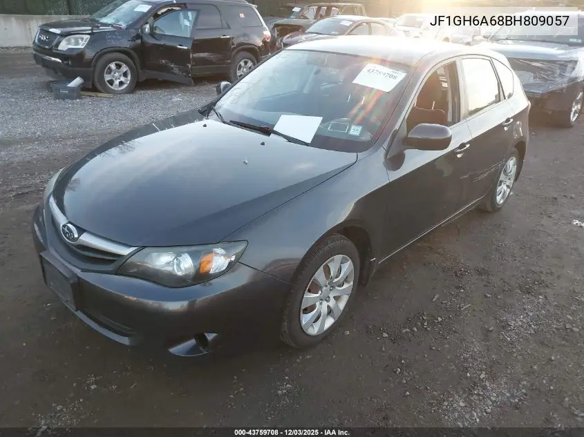 JF1GH6A68BH809057 2011 Subaru Impreza 2.5I