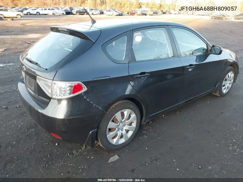 JF1GH6A68BH809057 2011 Subaru Impreza 2.5I