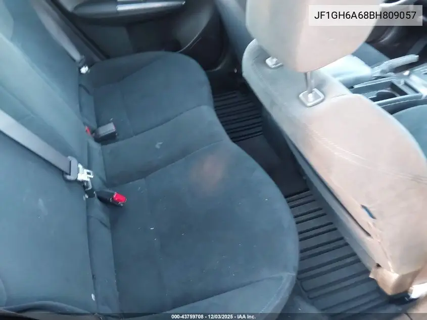JF1GH6A68BH809057 2011 Subaru Impreza 2.5I