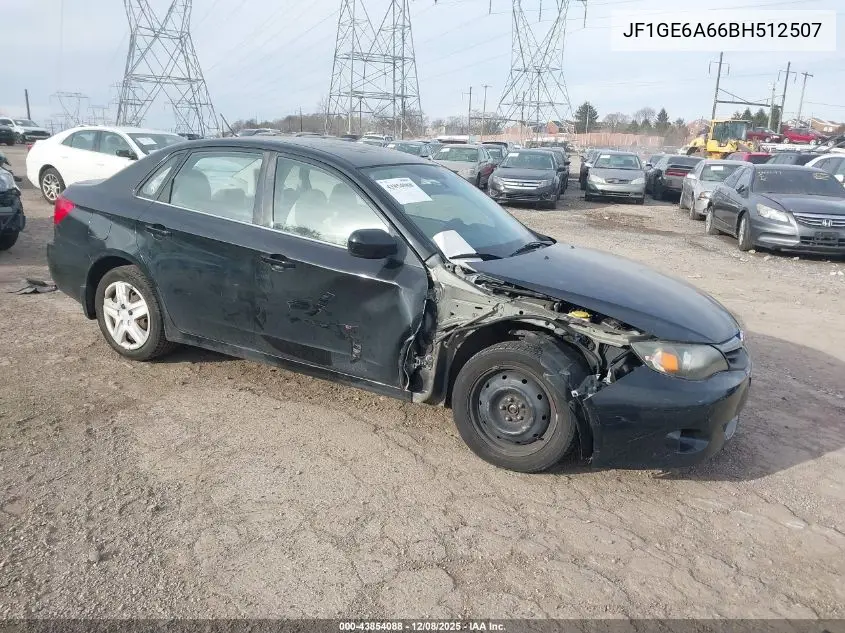 JF1GE6A66BH512507 2011 Subaru Impreza 2.5I