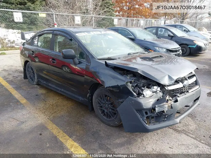 JF1GJAA67CG018467 2012 Subaru Impreza