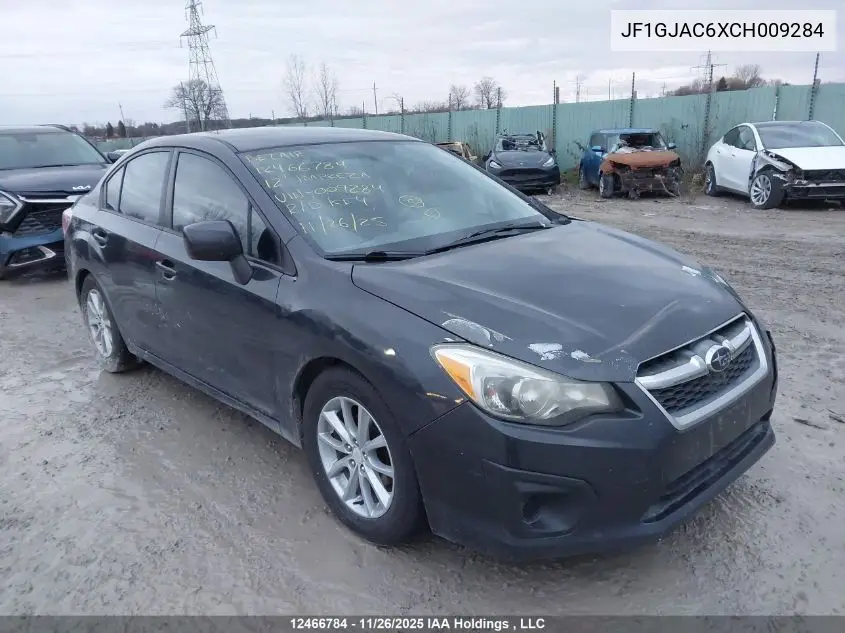 JF1GJAC6XCH009284 2012 Subaru Impreza