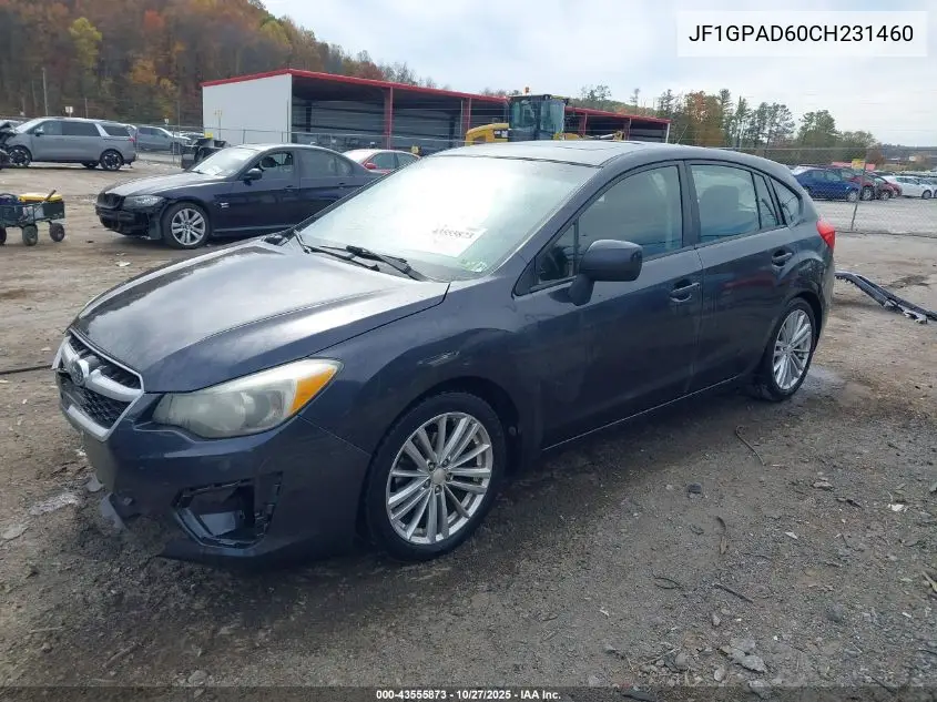 JF1GPAD60CH231460 2012 Subaru Impreza 2.0I Premium