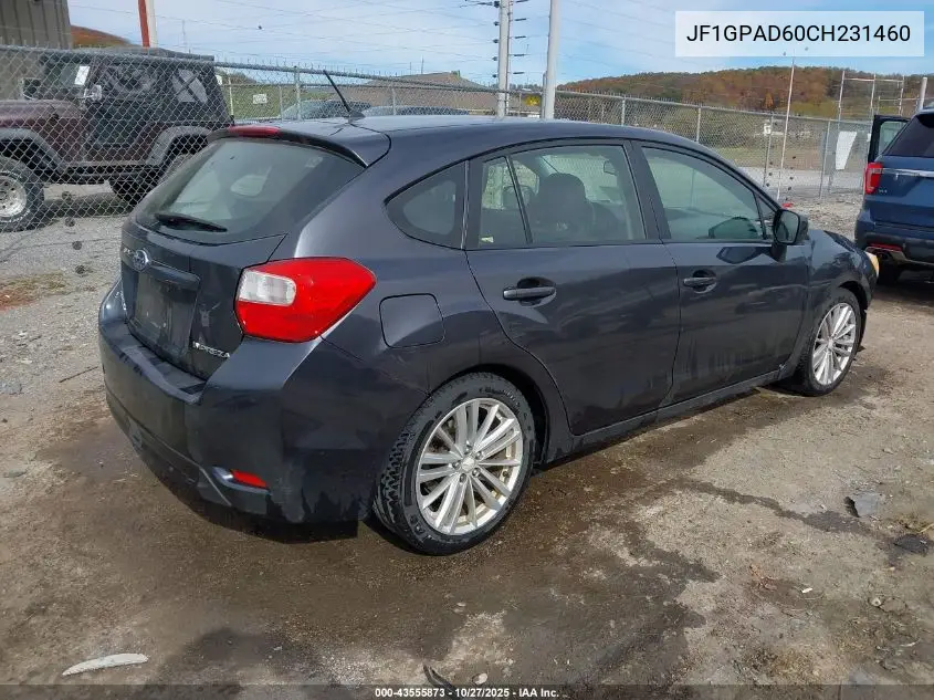 JF1GPAD60CH231460 2012 Subaru Impreza 2.0I Premium