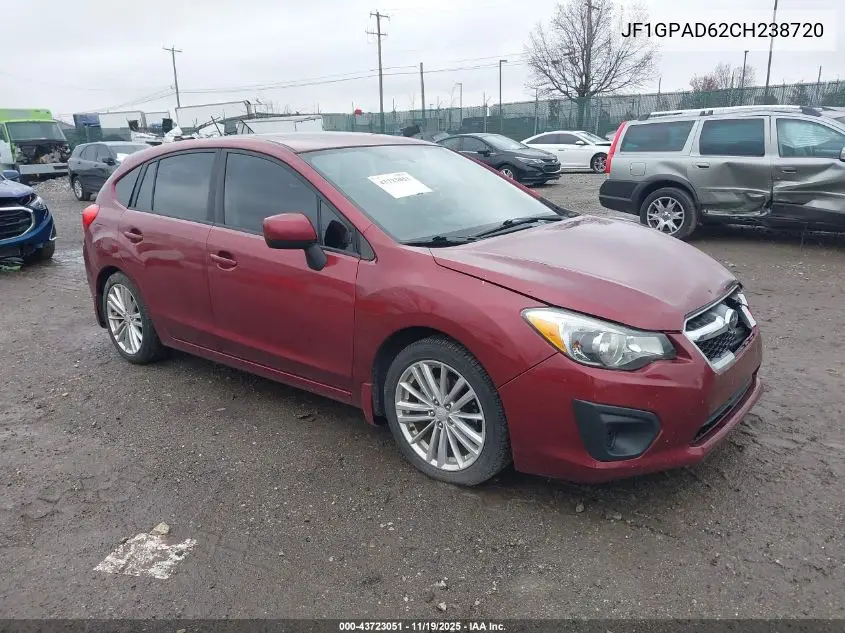 JF1GPAD62CH238720 2012 Subaru Impreza 2.0I Premium