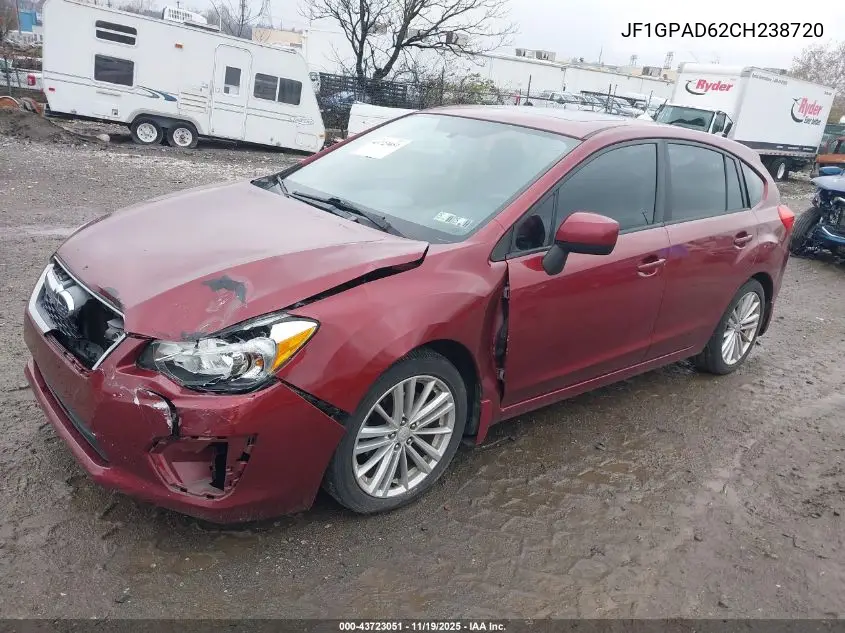 JF1GPAD62CH238720 2012 Subaru Impreza 2.0I Premium