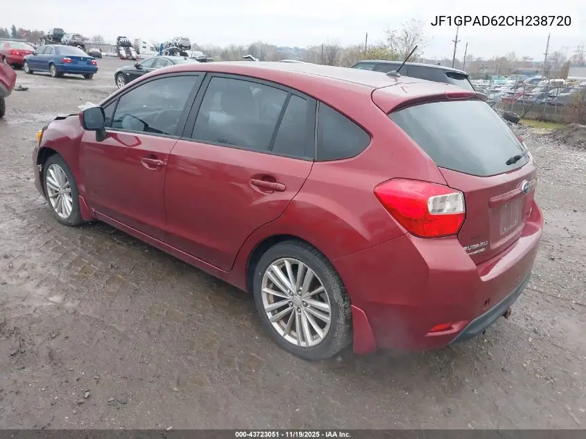 JF1GPAD62CH238720 2012 Subaru Impreza 2.0I Premium