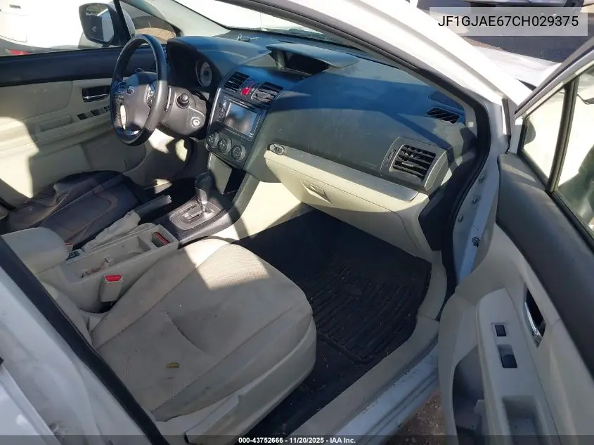 JF1GJAE67CH029375 2012 Subaru Impreza 2.0I Premium