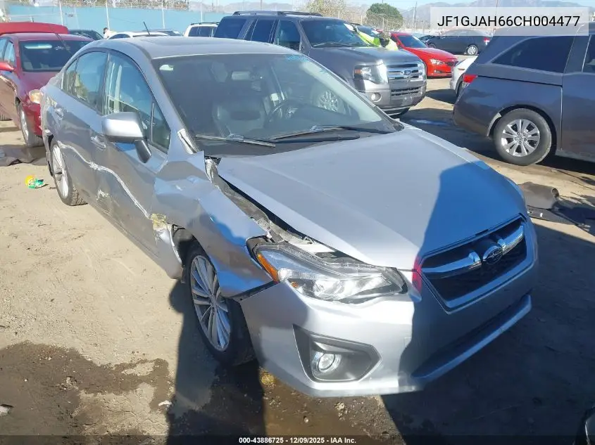 JF1GJAH66CH004477 2012 Subaru Impreza 2.0I Limited
