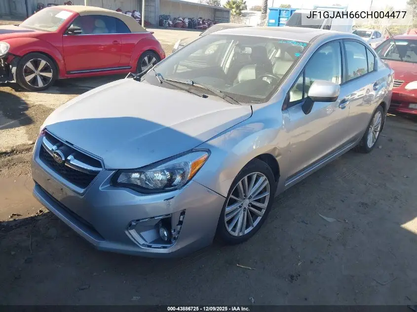 JF1GJAH66CH004477 2012 Subaru Impreza 2.0I Limited