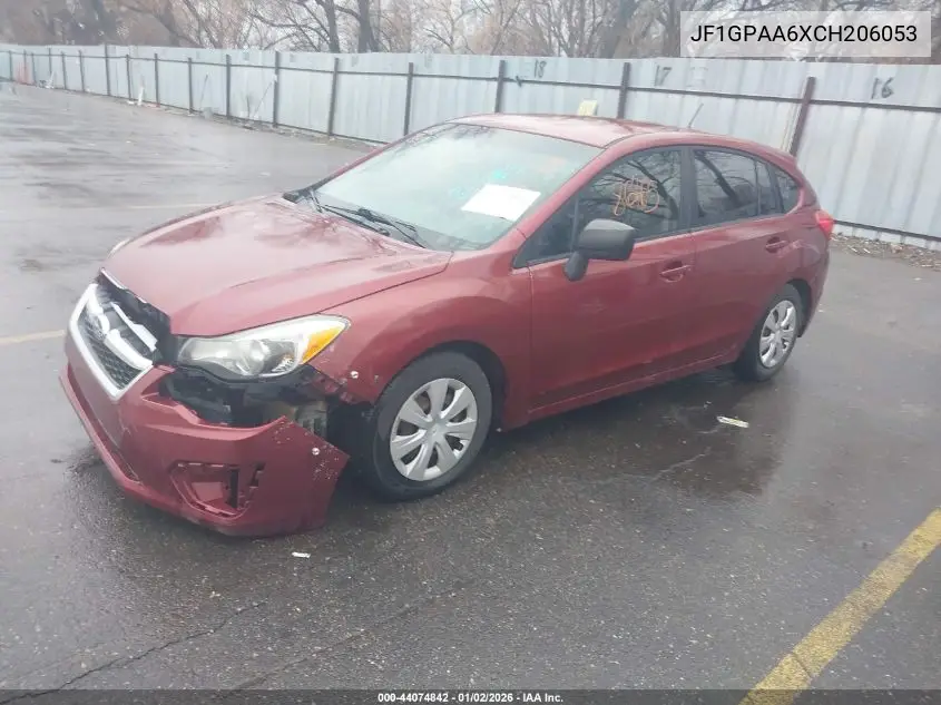 JF1GPAA6XCH206053 2012 Subaru Impreza 2.0I