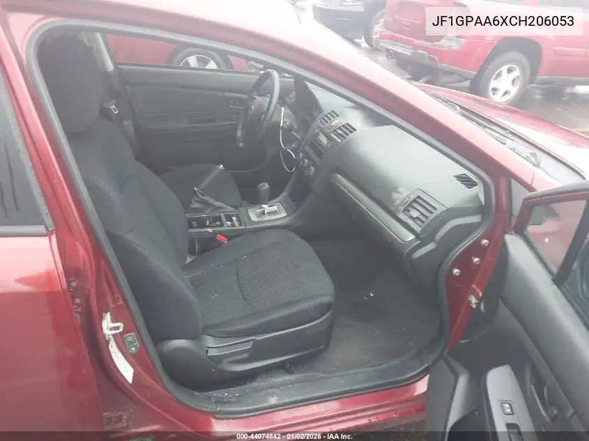 JF1GPAA6XCH206053 2012 Subaru Impreza 2.0I