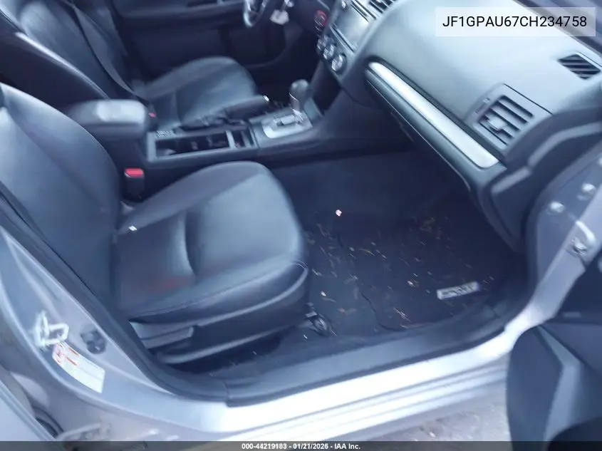 JF1GPAU67CH234758 2012 Subaru Impreza 2.0I Sport Limited