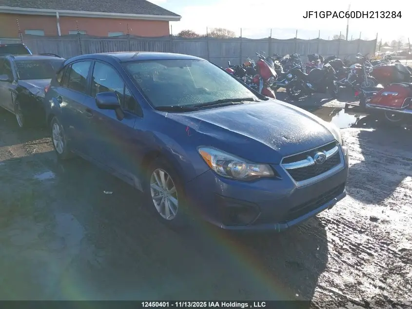 JF1GPAC60DH213284 2013 Subaru Impreza Premium