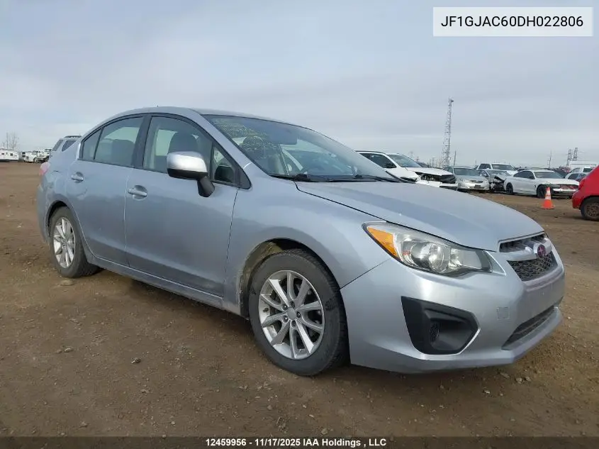 JF1GJAC60DH022806 2013 Subaru Impreza 2.0I Touring Package