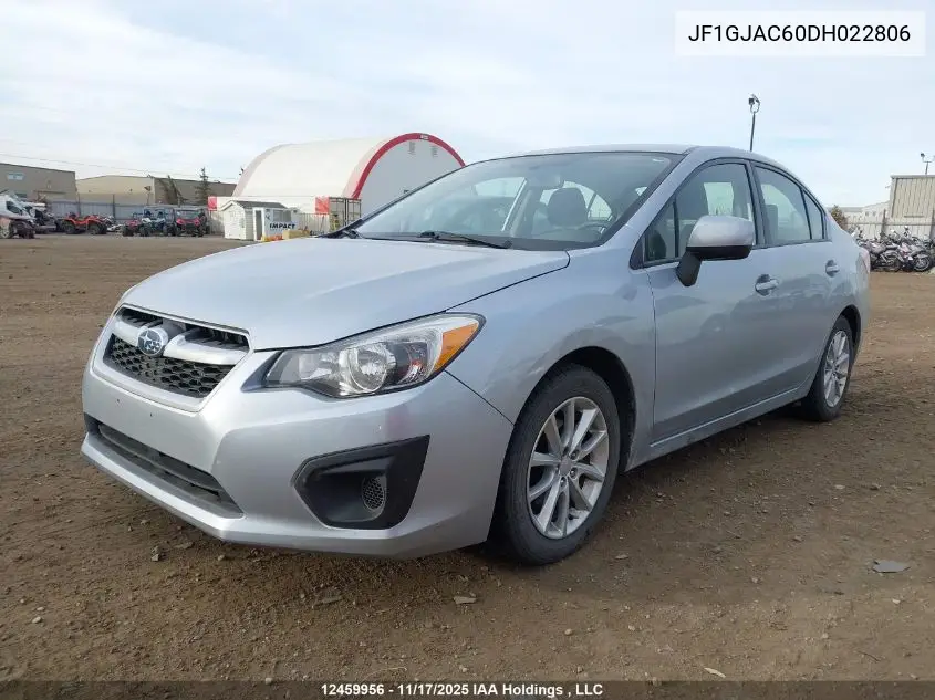 JF1GJAC60DH022806 2013 Subaru Impreza 2.0I Touring Package